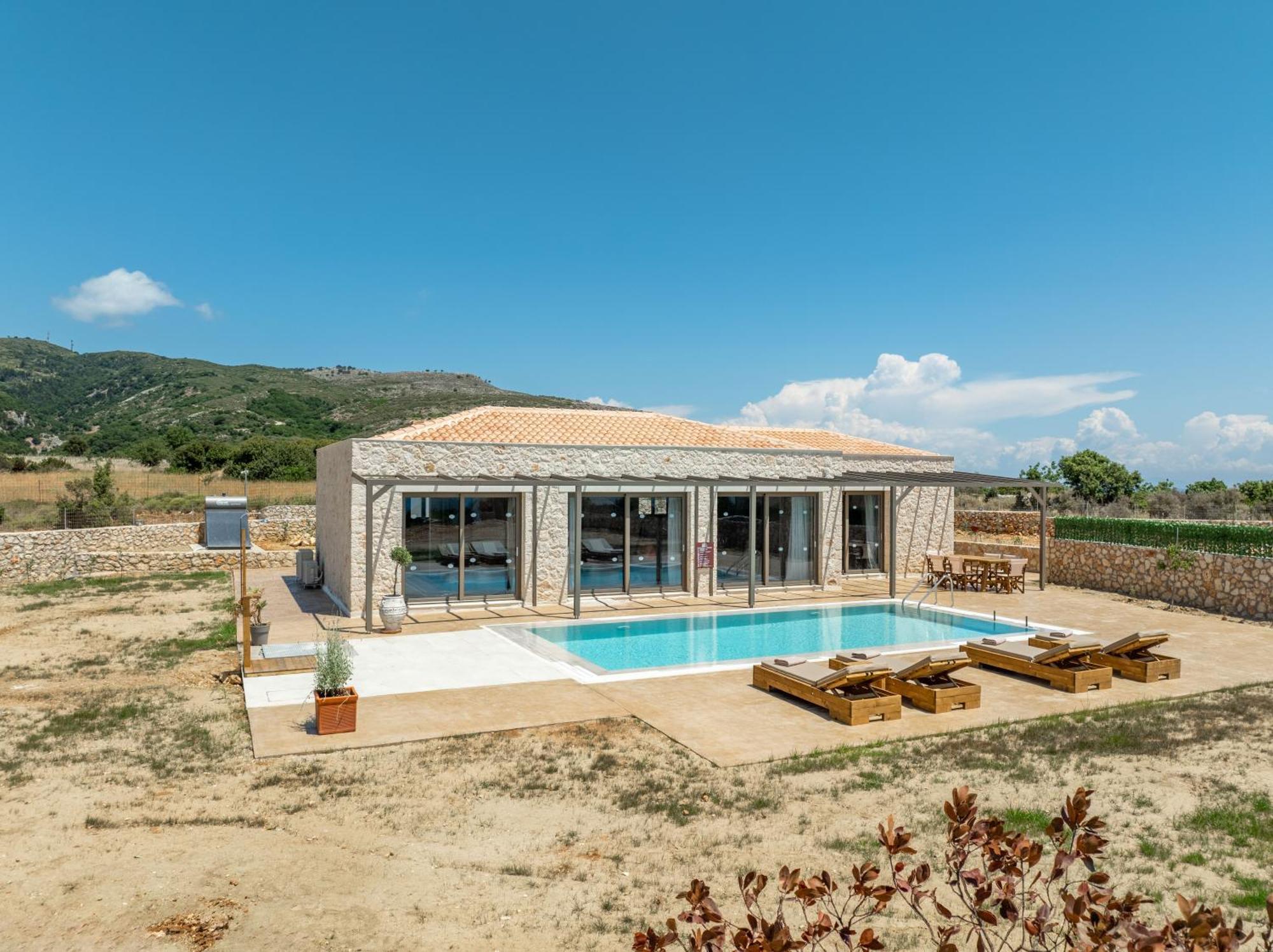 Pantheon Luxury Villas Skala  Exterior photo
