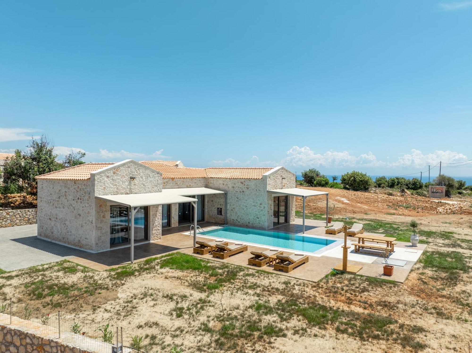 Pantheon Luxury Villas Skala  Exterior photo