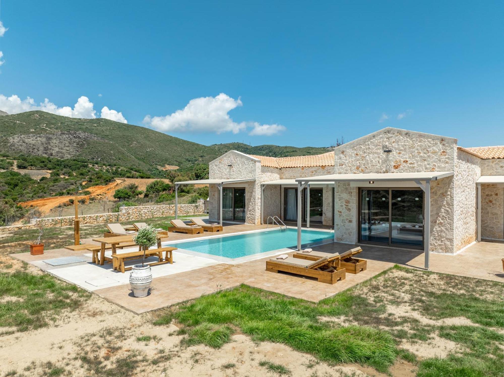 Pantheon Luxury Villas Skala  Exterior photo